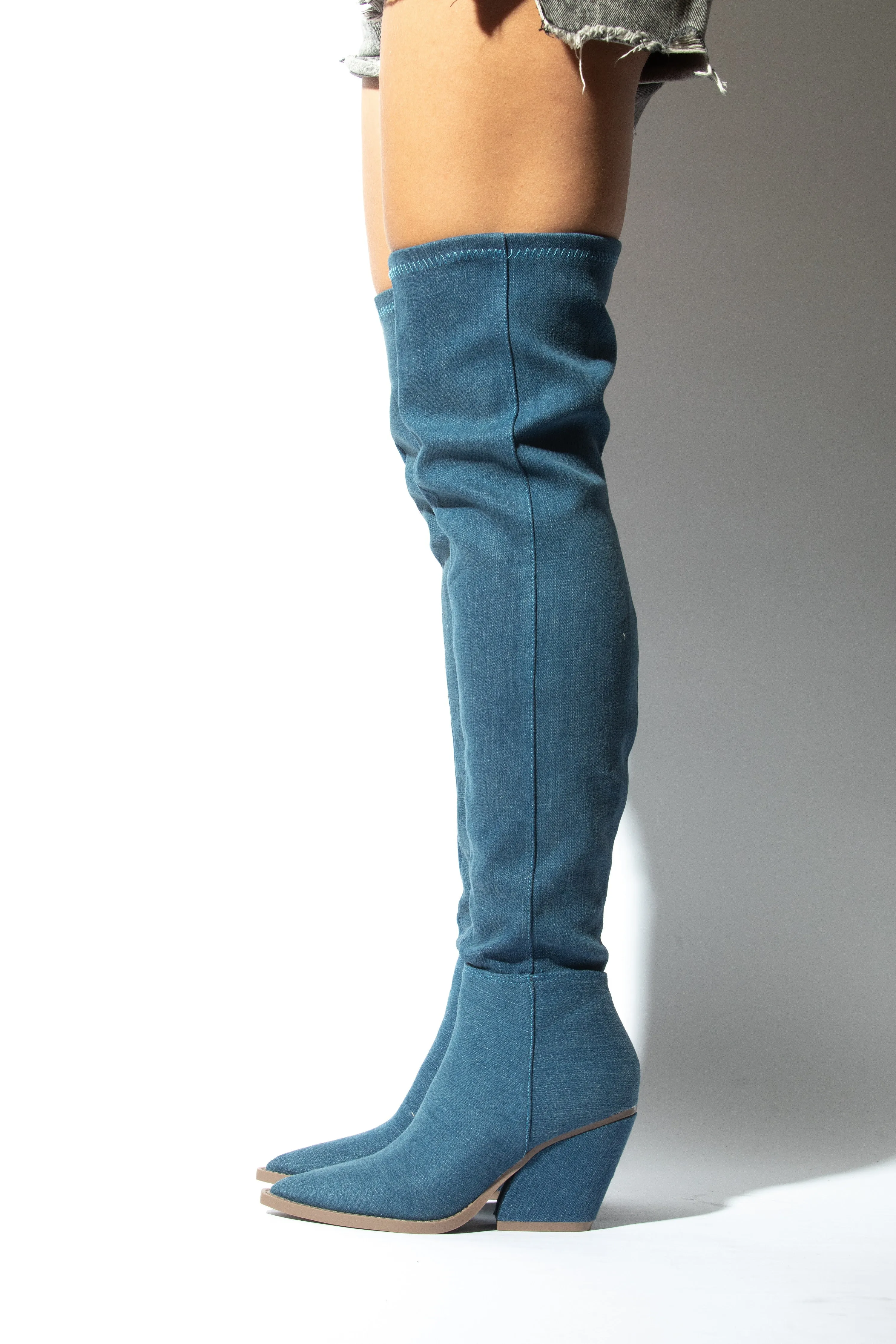 SEE ME NOT Blue Denim