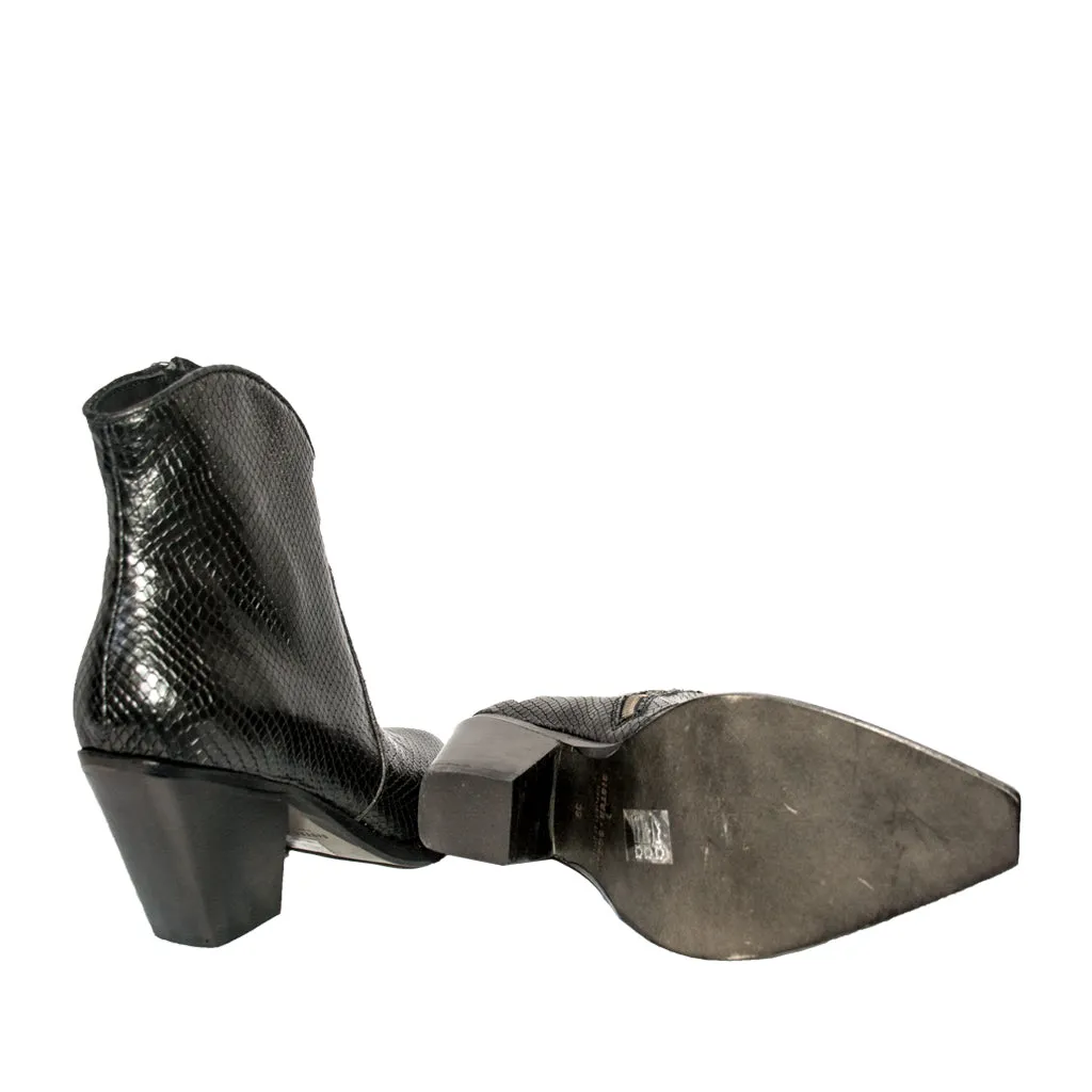Sister X Soeur Women's Zoey in Black Snake