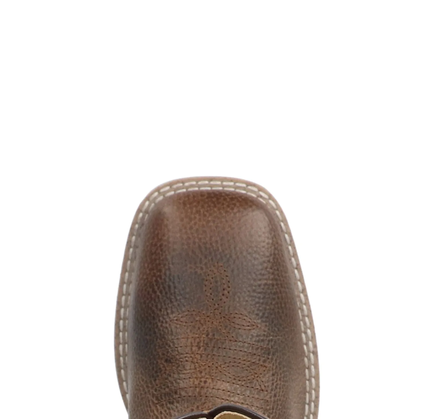Smoky Mountain Boots Unisex Midland Brown Pebble Leather Cowboy Boots