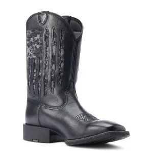Sport My Country American Flag Cowboy Boots