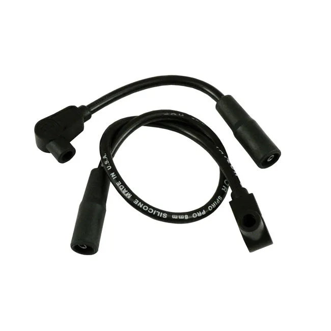 Taylor Sumax S20031 Ignition Leads Spark Plug Wires Black for Harley-Davidson Dyna 1999-17