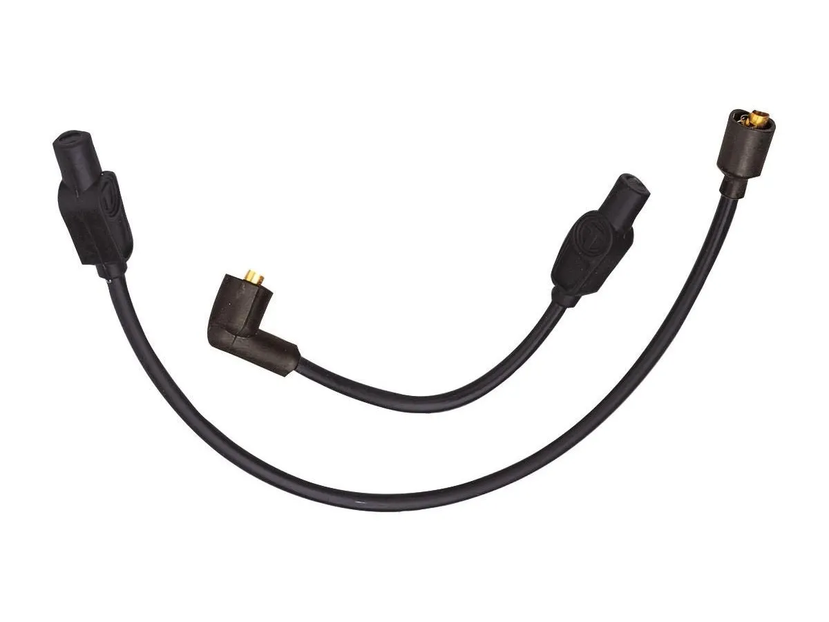 Taylor Sumax S20031 Ignition Leads Spark Plug Wires Black for Harley-Davidson Dyna 1999-17
