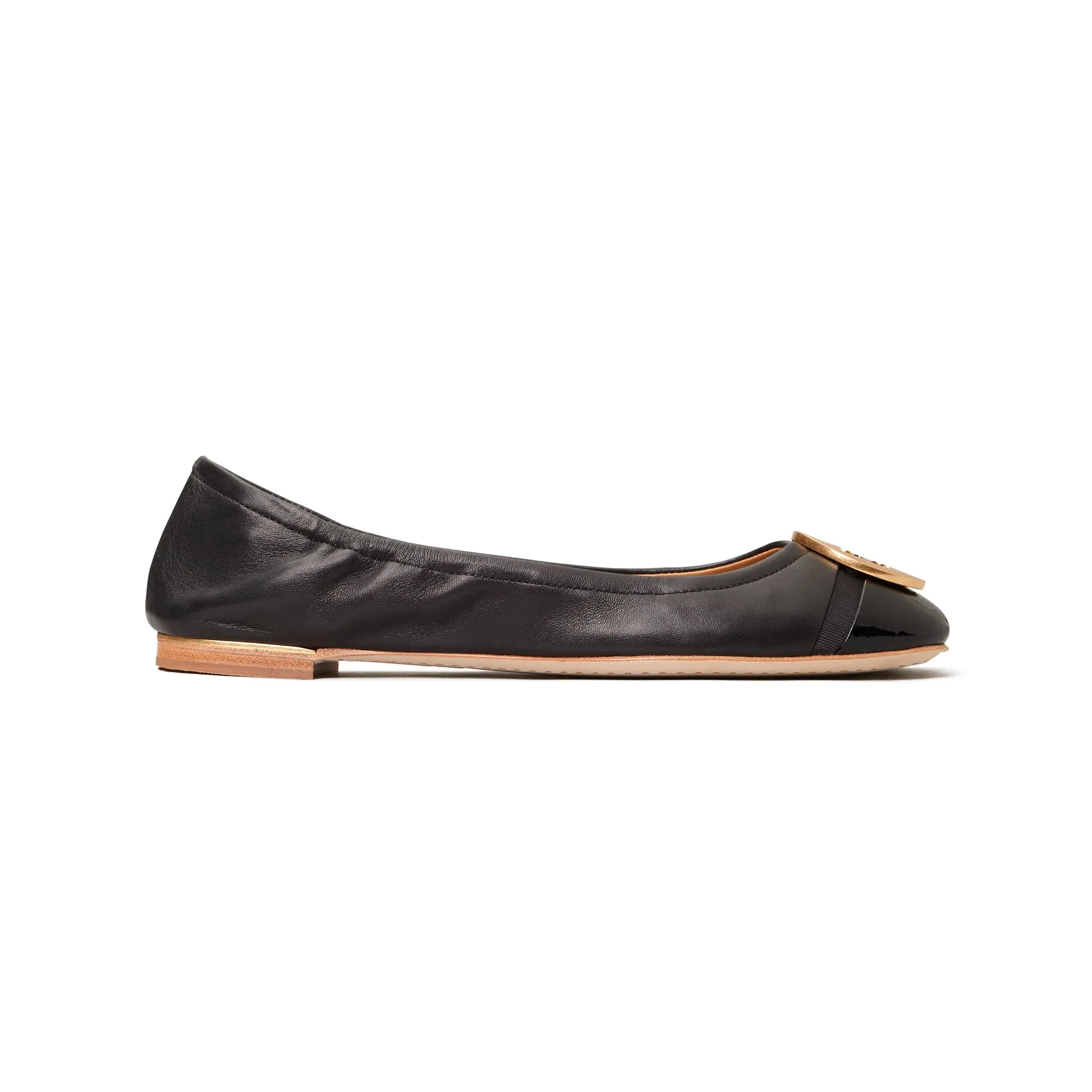Tory Burch Minie Cap-Toe Ballet