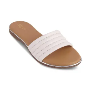 tresmode 240-SHAR WHITE SMART CASUAL FLATS EU/40 UK/7