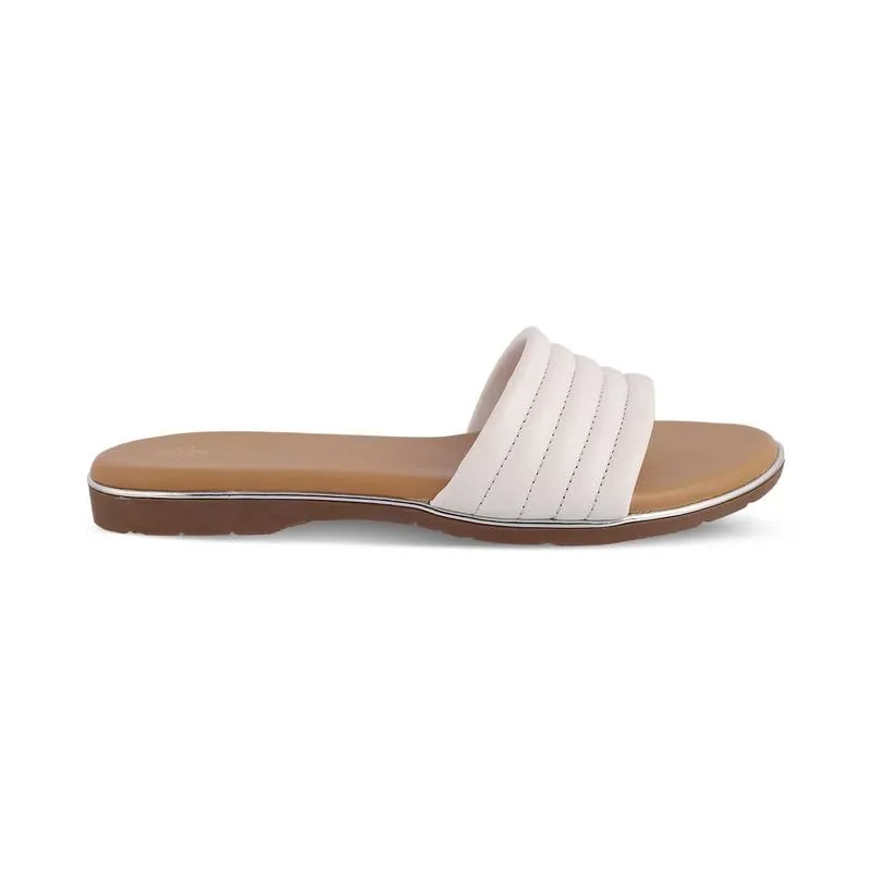 tresmode 240-SHAR WHITE SMART CASUAL FLATS EU/40 UK/7