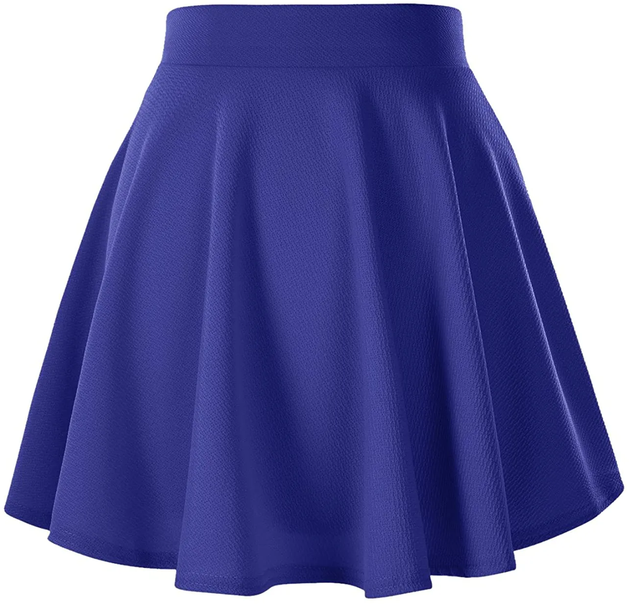 Urban CoCo Women's Basic Versatile Stretchy Flared Casual Mini Skater Skirt