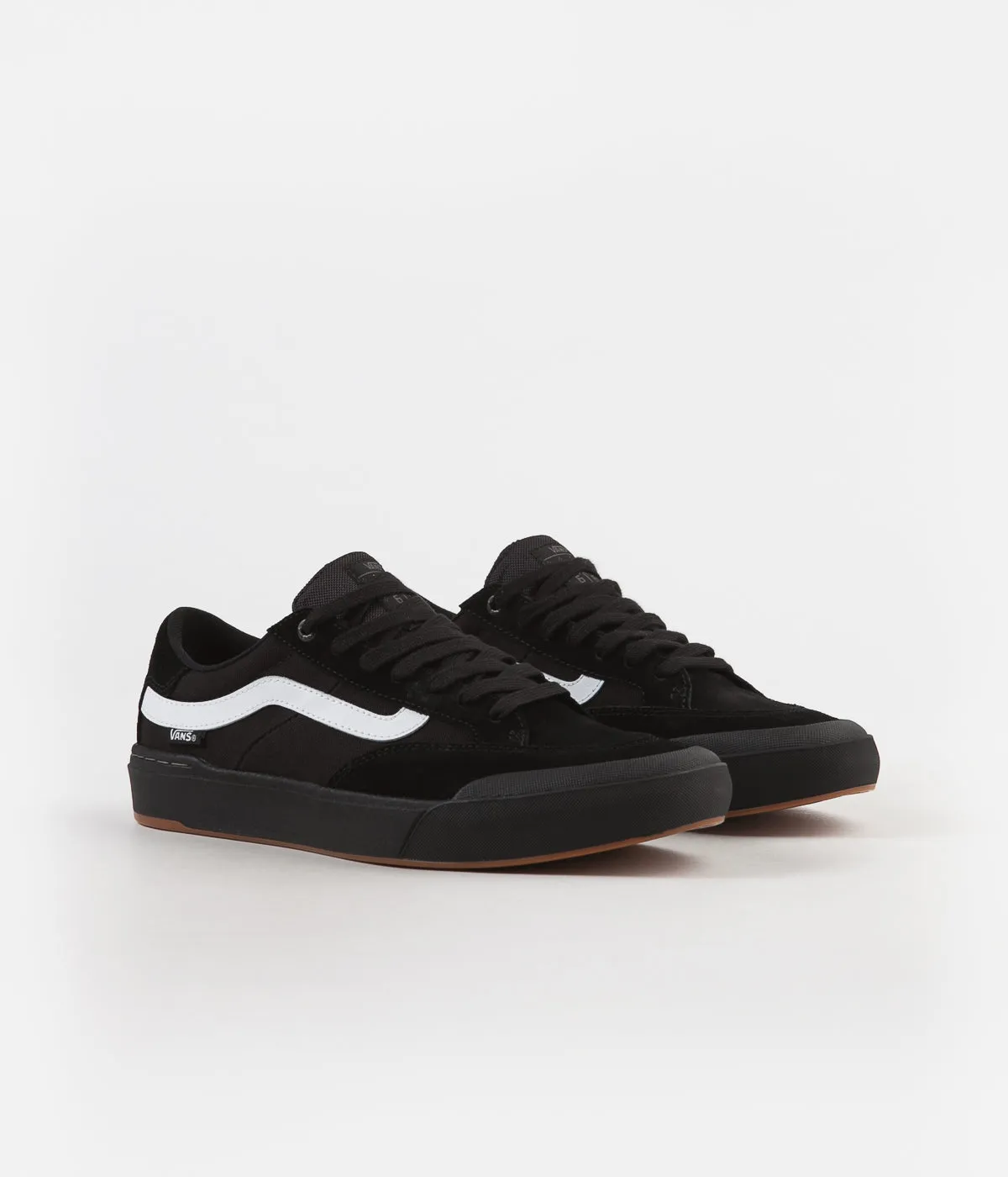 Vans Berle Pro Shoes - Black / Black / White