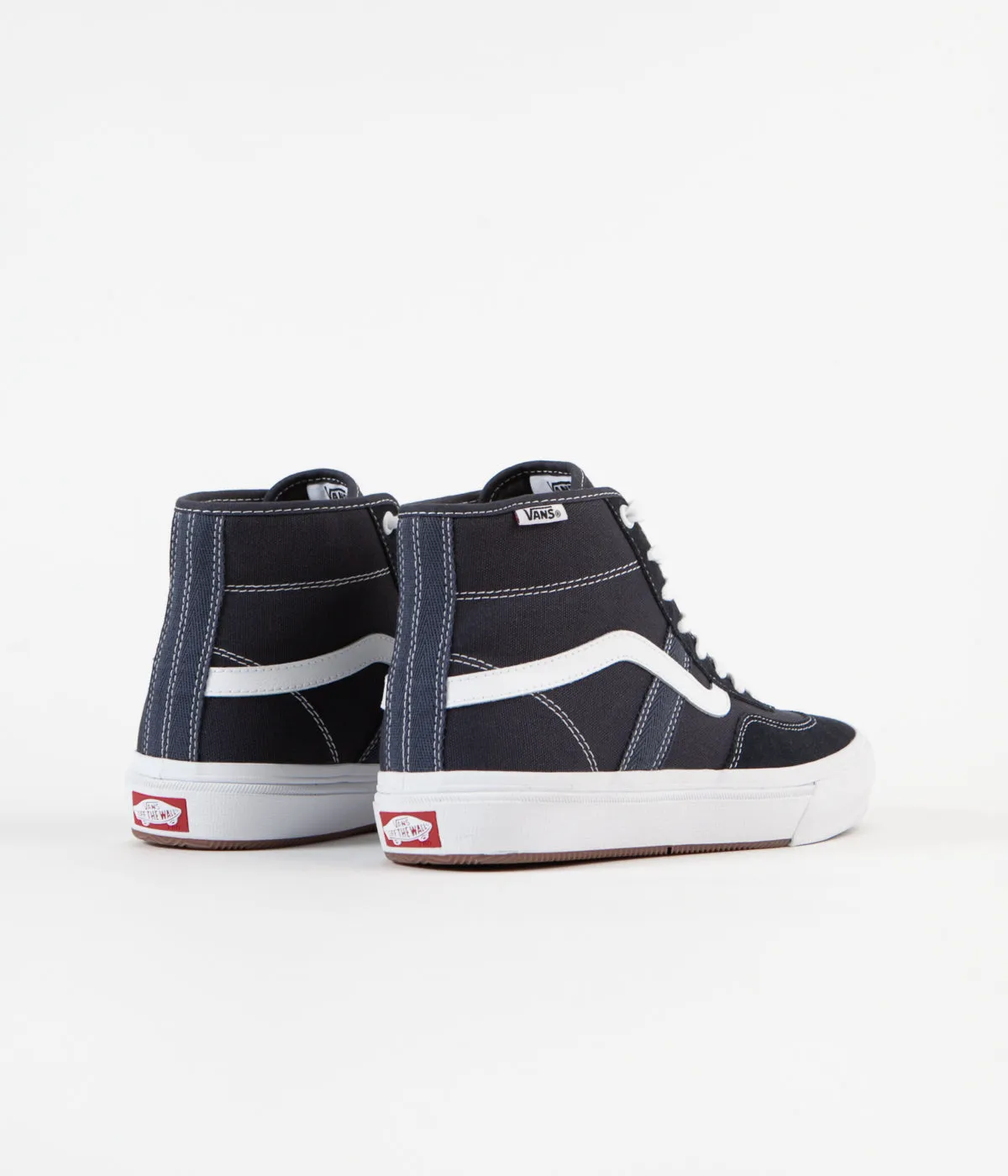 Vans Crockett High Pro Shoes - Ink / White