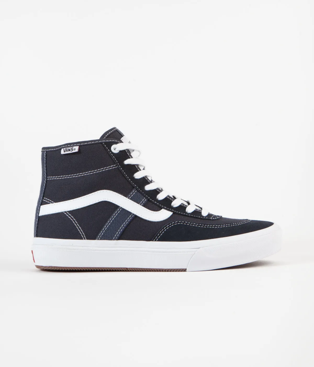 Vans Crockett High Pro Shoes - Ink / White