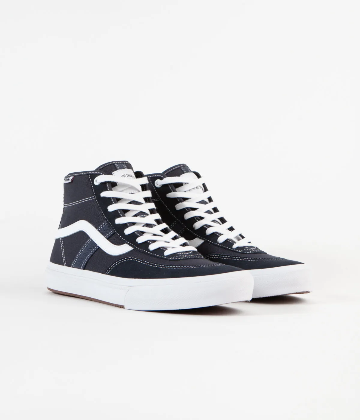 Vans Crockett High Pro Shoes - Ink / White