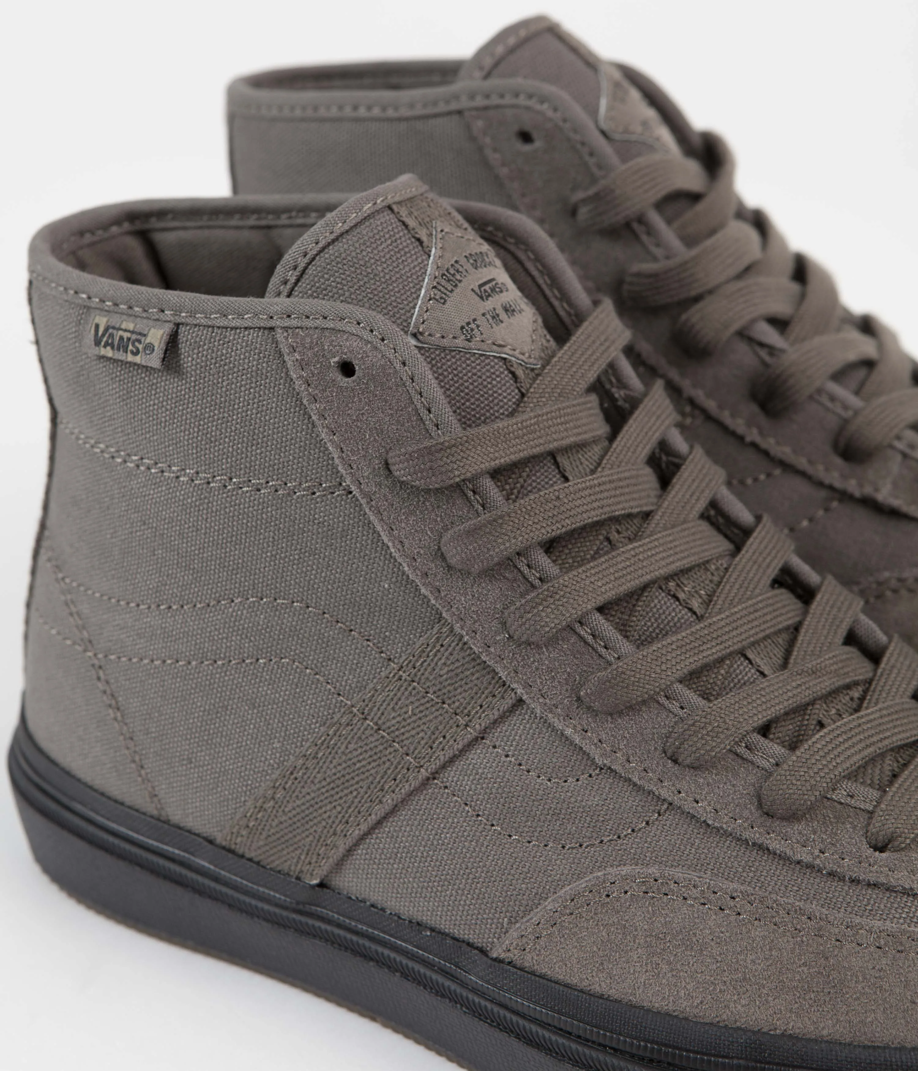 Vans Crockett High Shoes - (Crockett) Bungee Cord / Black