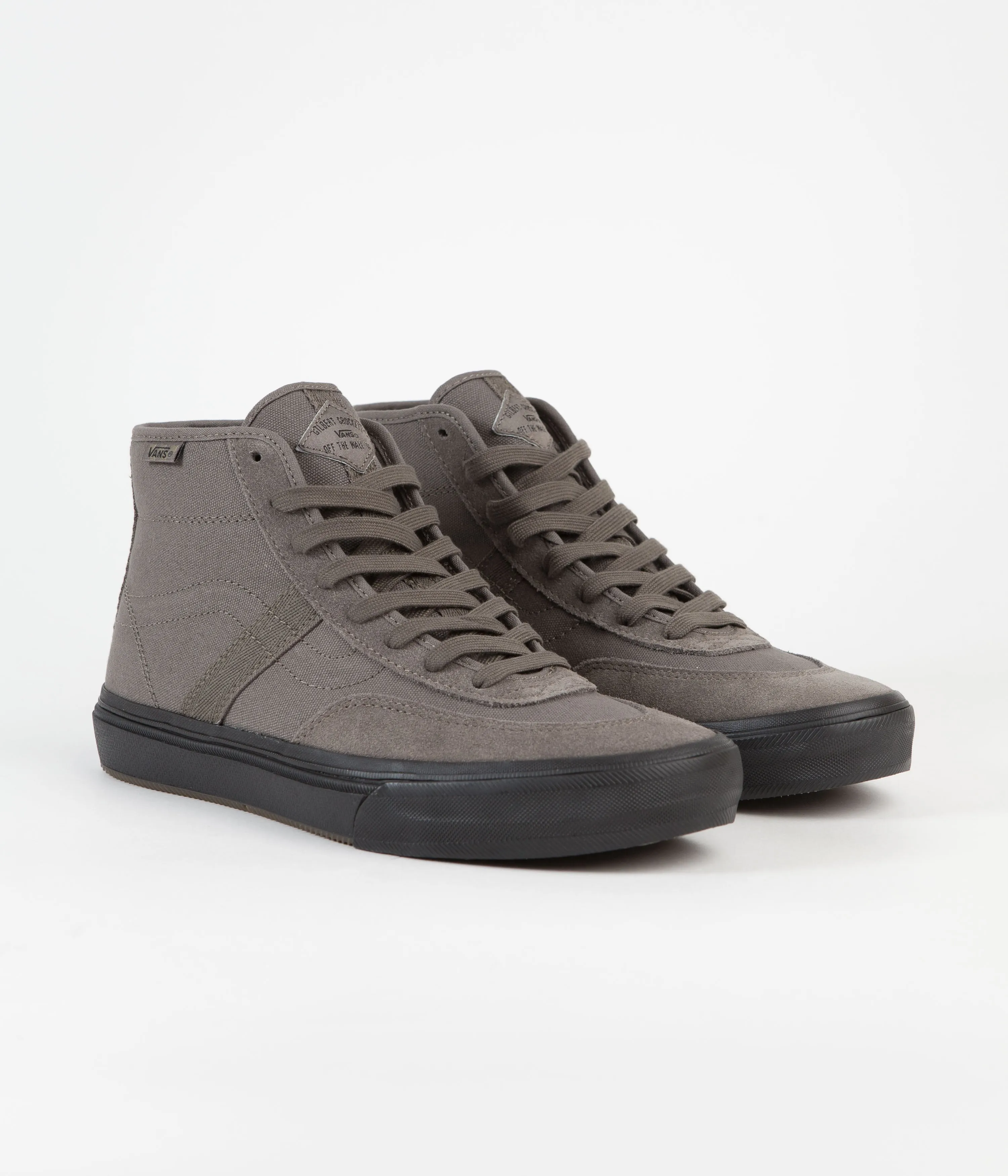 Vans Crockett High Shoes - (Crockett) Bungee Cord / Black