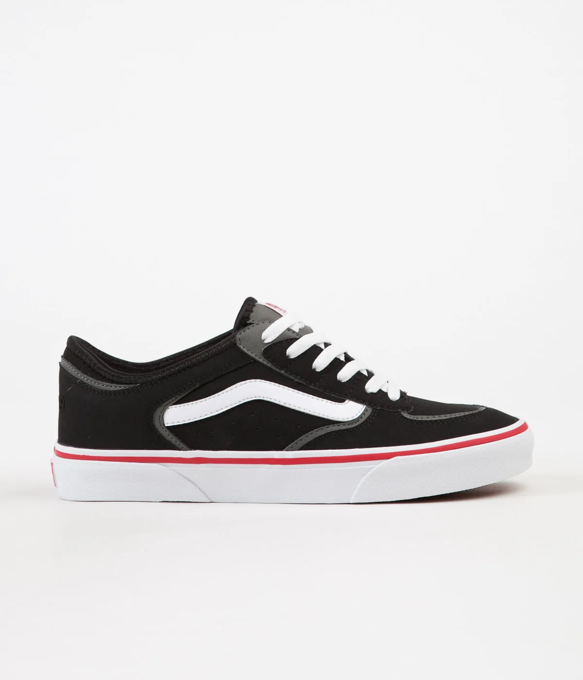 Vans Rowley Classic LX Shoes - Black / White / Red