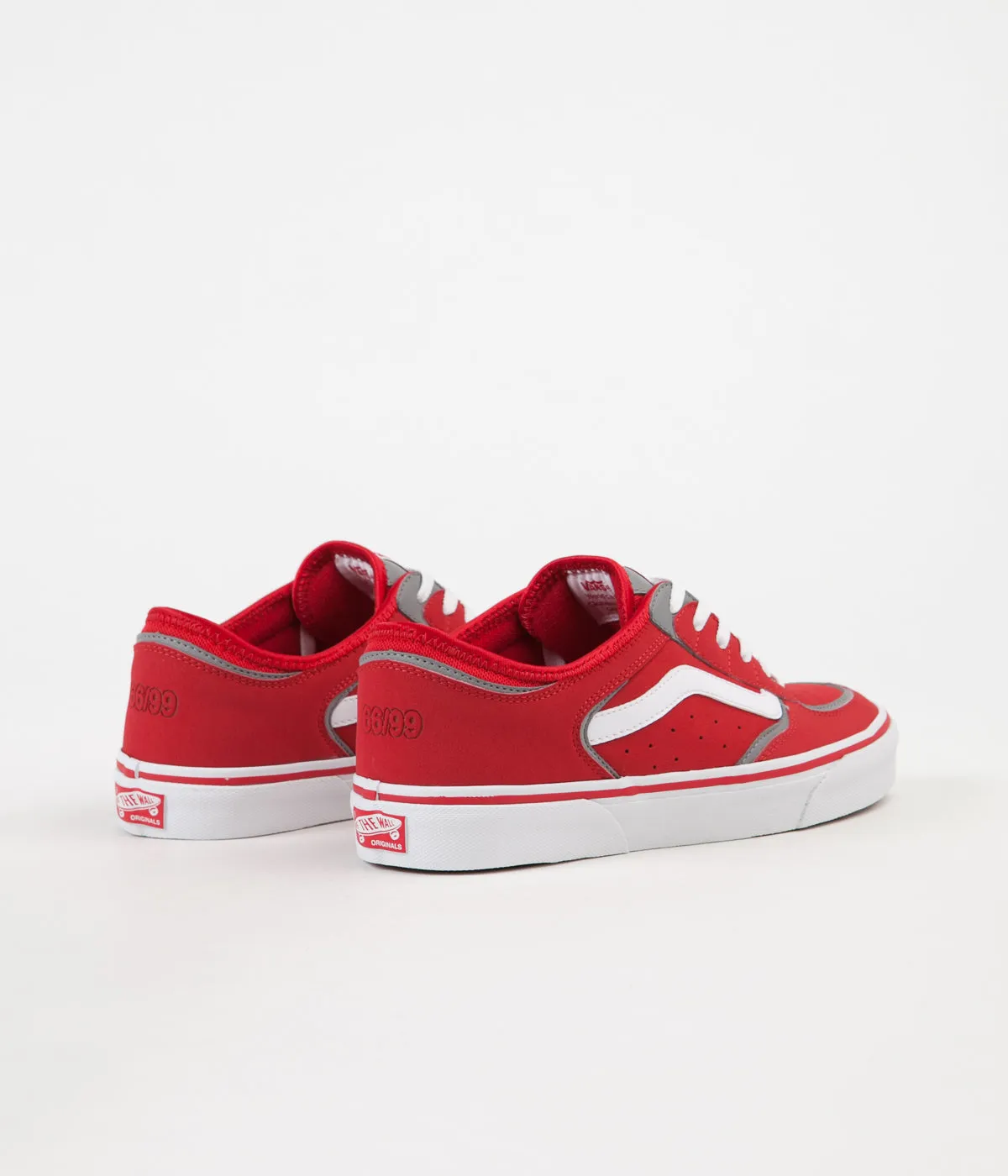 Vans Rowley Classic LX Shoes - Racing Red / White