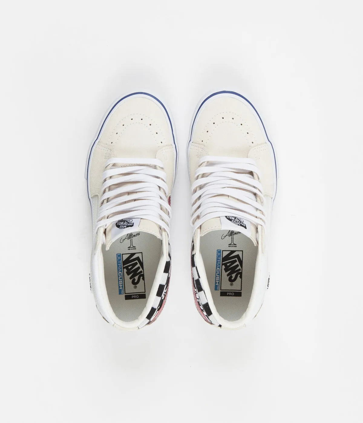 Vans x Alltimers Sk8-Mid Pro Shoes - True White