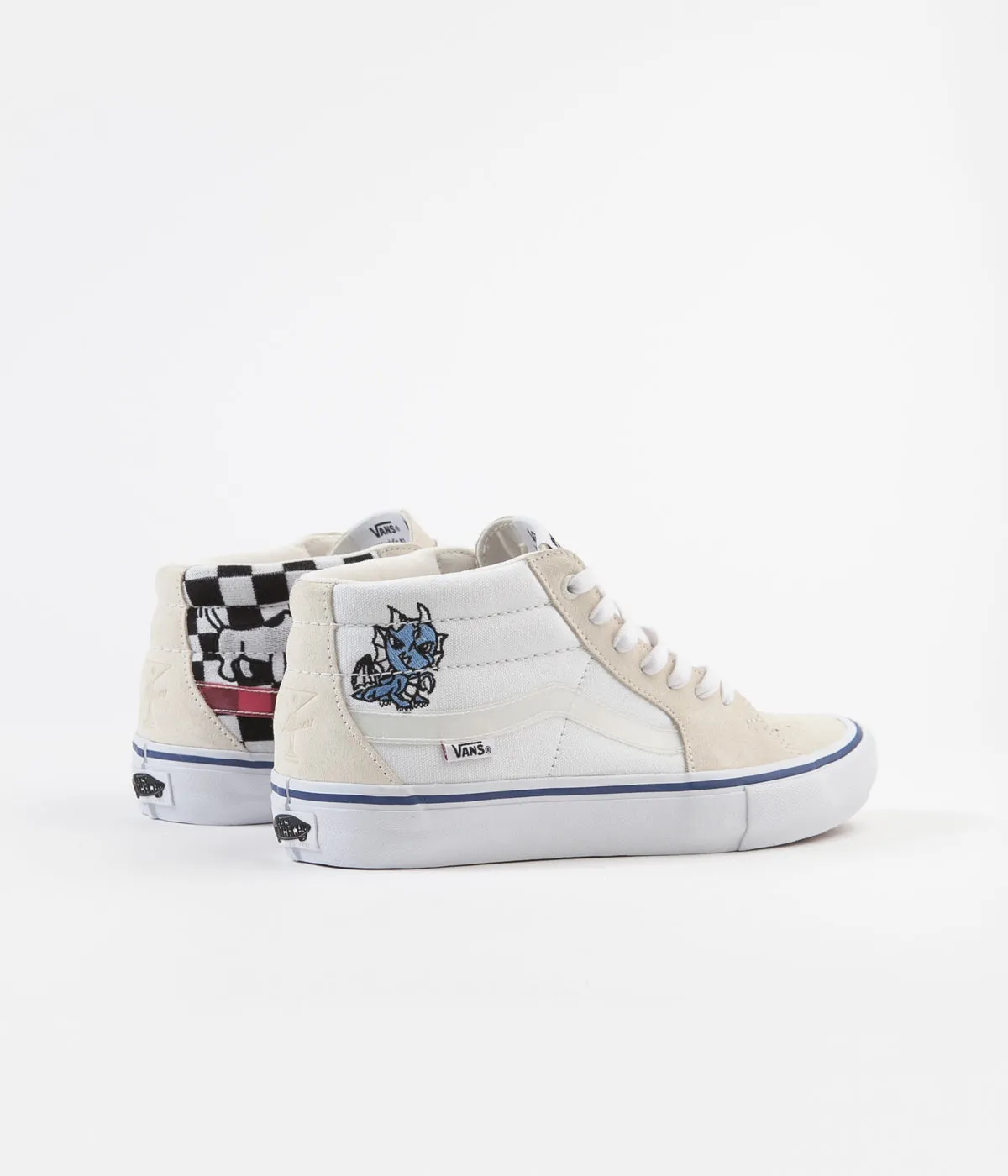 Vans x Alltimers Sk8-Mid Pro Shoes - True White