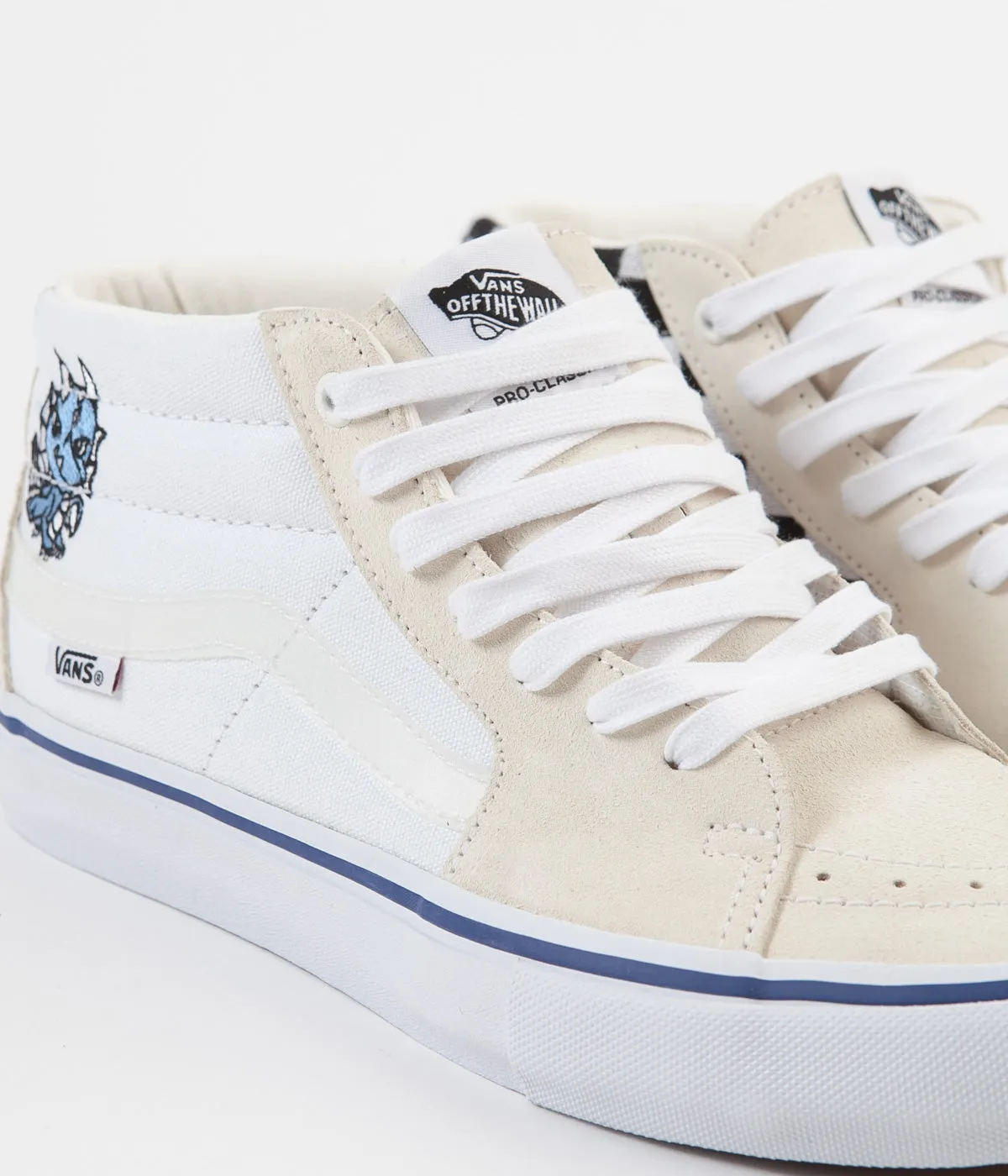 Vans x Alltimers Sk8-Mid Pro Shoes - True White