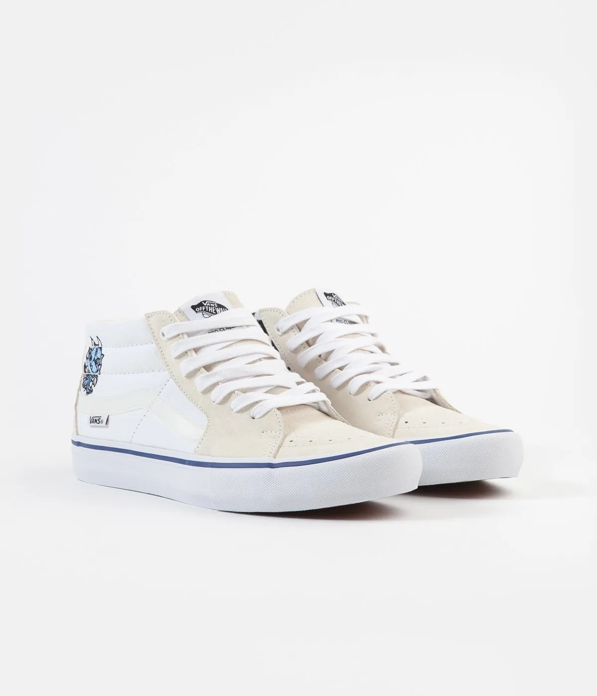 Vans x Alltimers Sk8-Mid Pro Shoes - True White