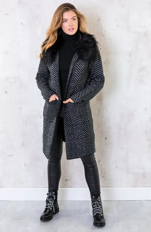 Veter Boots Dames Zwart