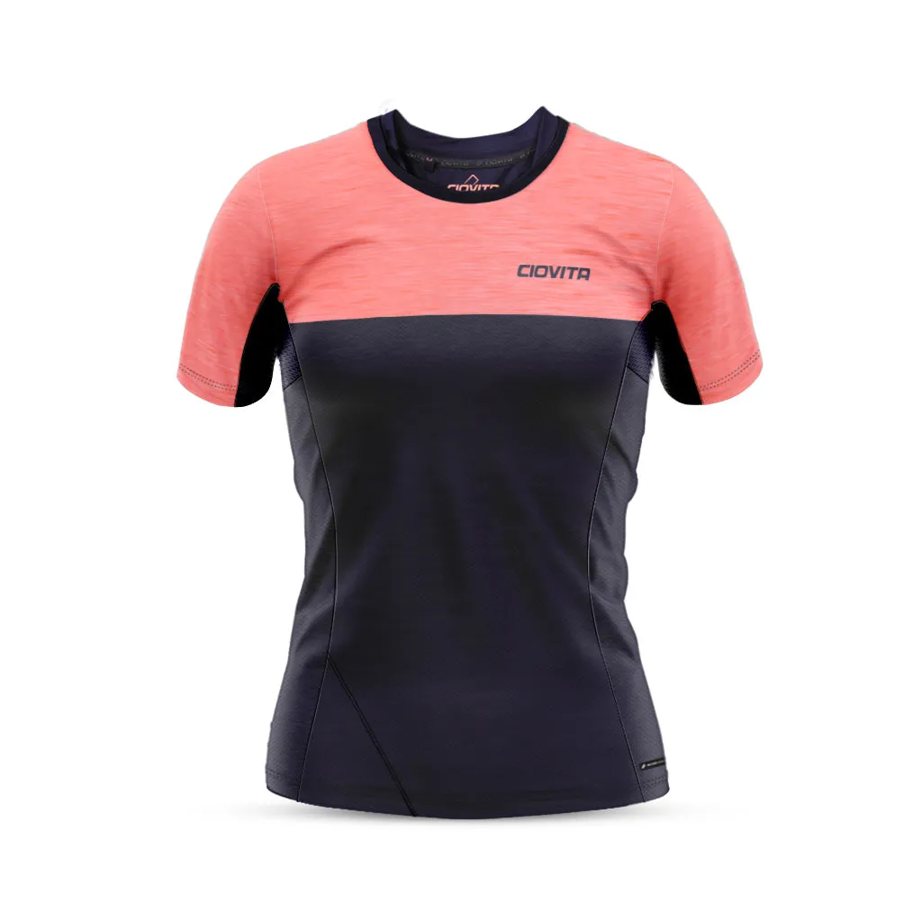 Women's Opera Short Sleeve Trail Tee (Coral)