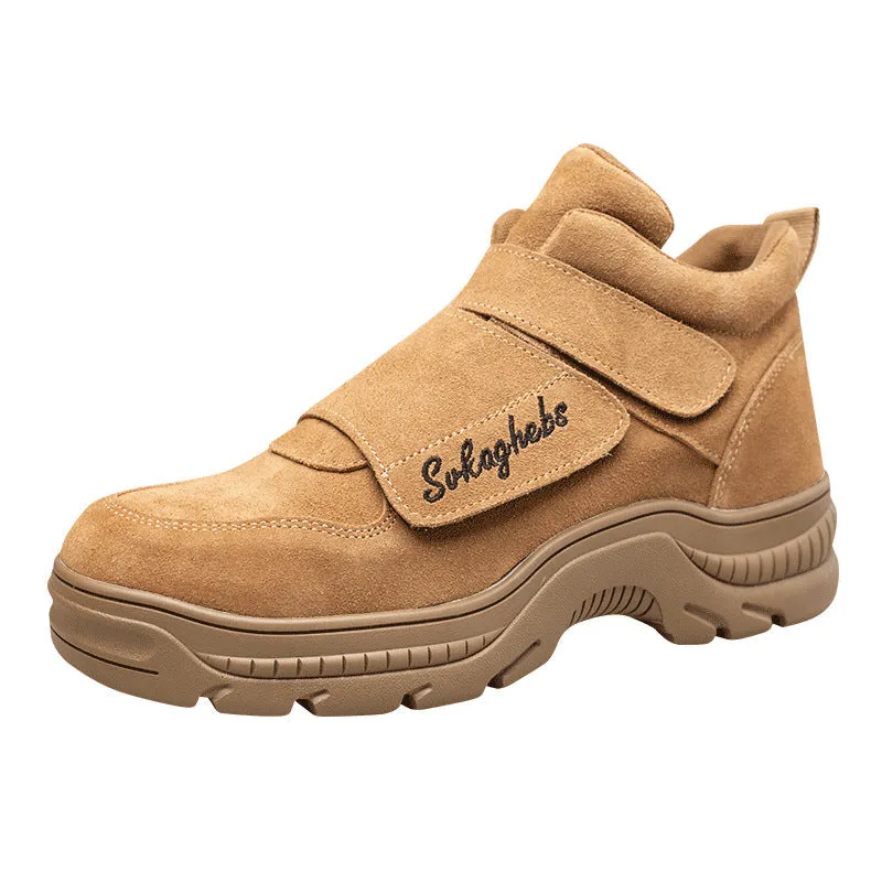 Work Boots Cowhide Safety Shoes