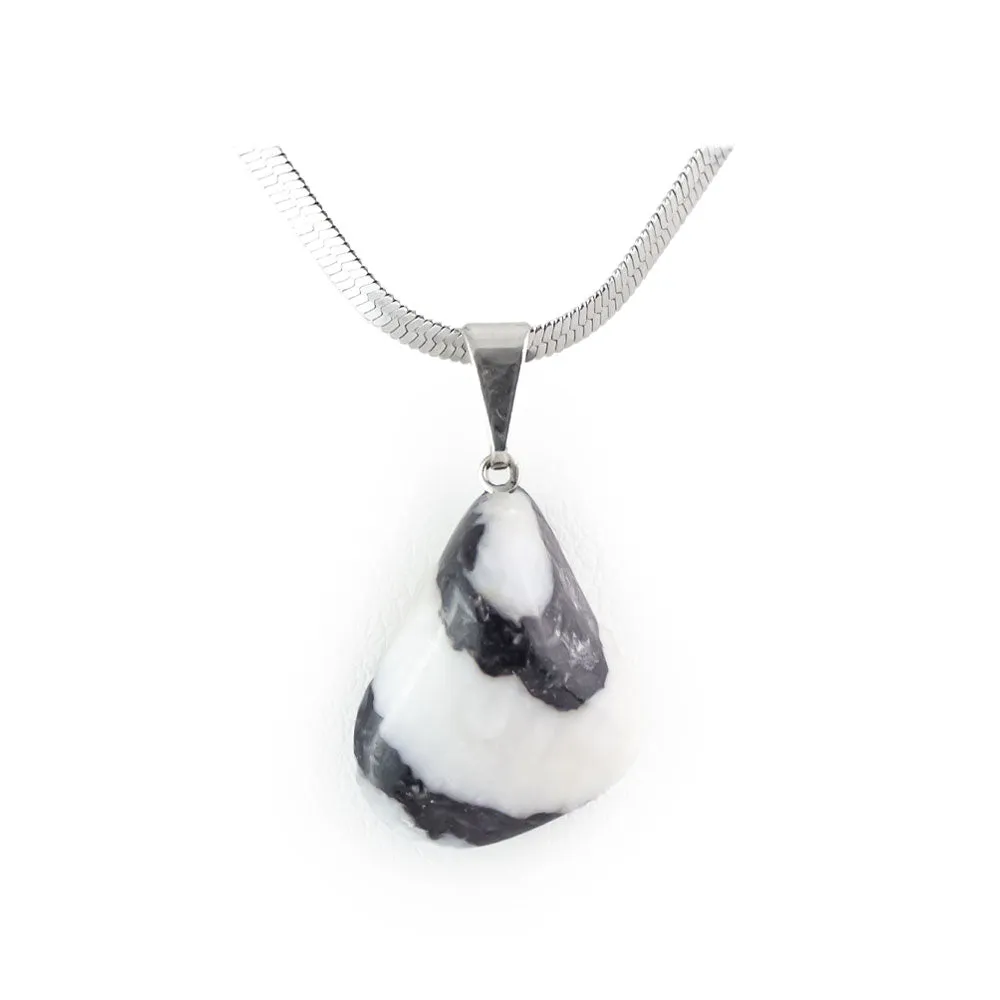 Zebra Jasper Pendant