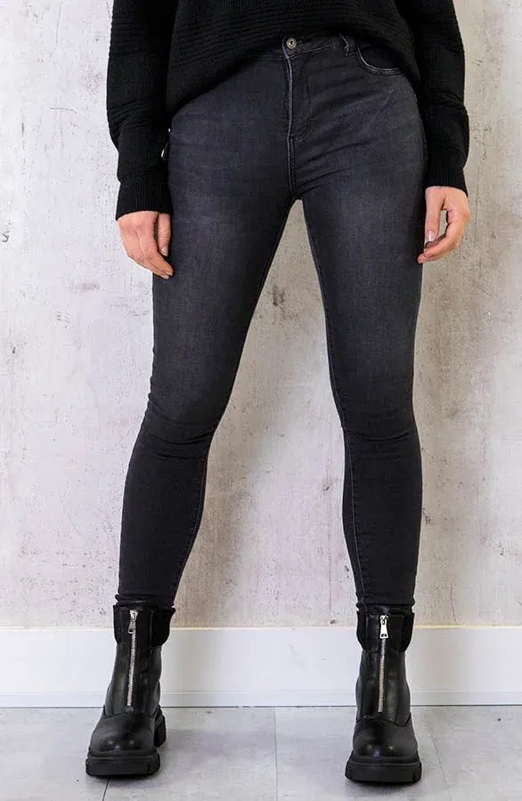 Zip Boots Dames Zwart