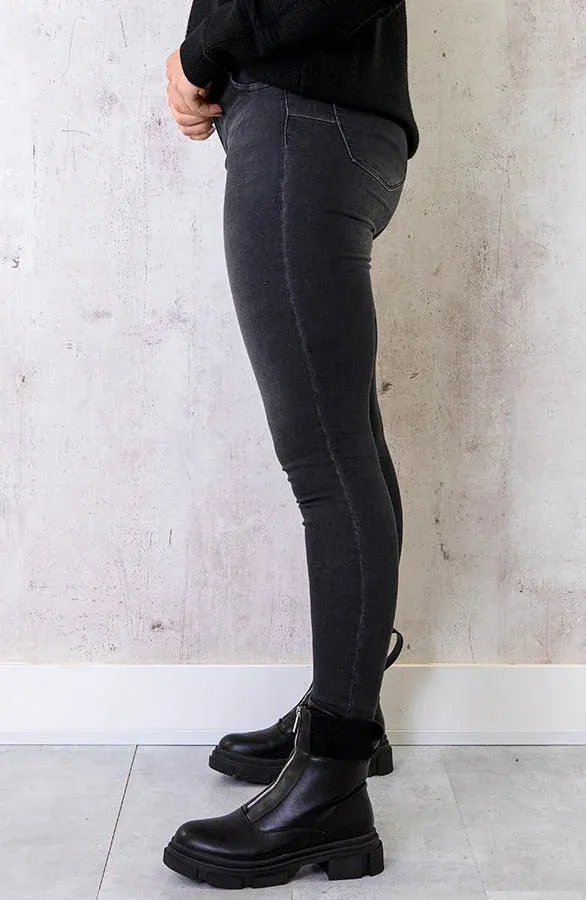 Zip Boots Dames Zwart