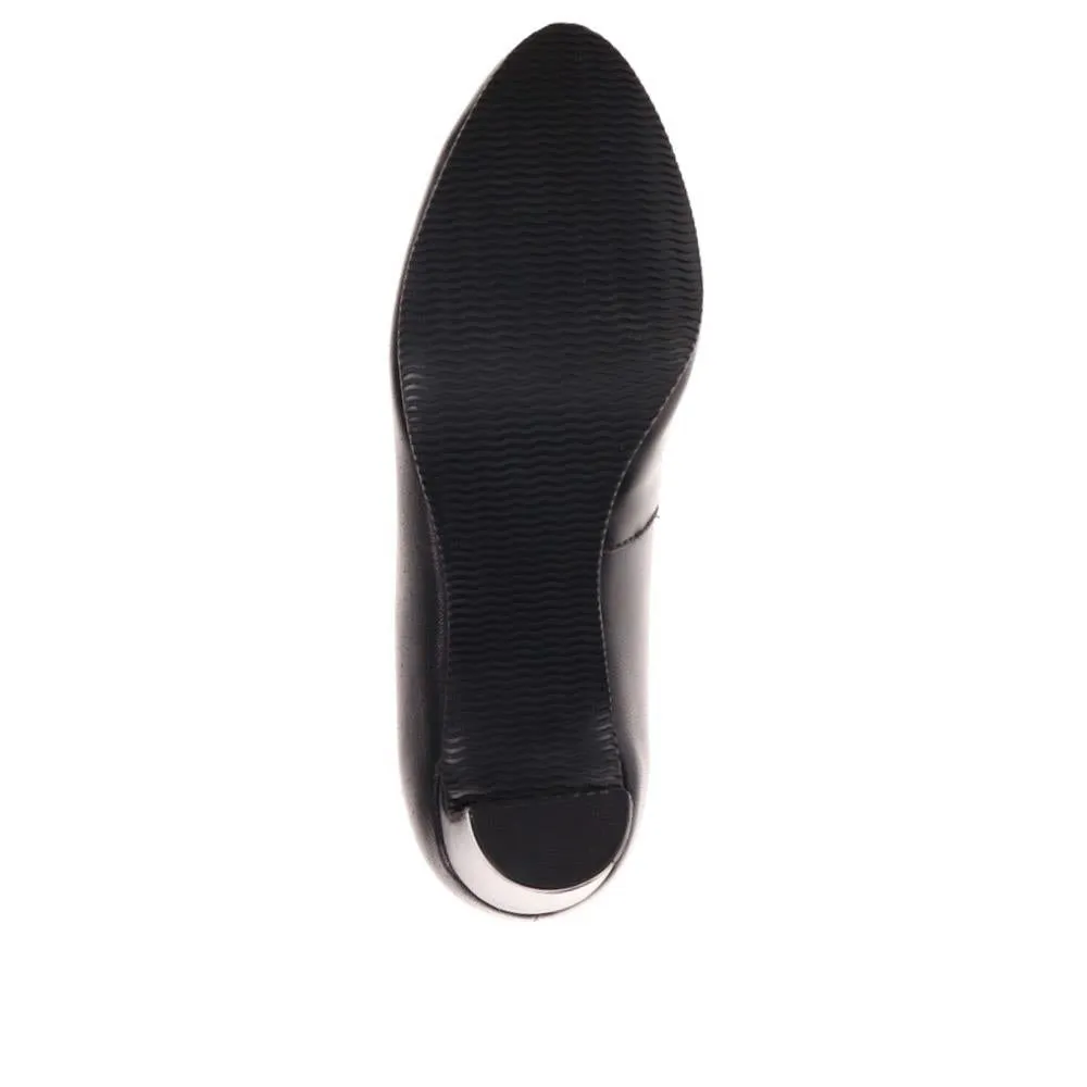 ZoeyWide Leather Court Shoes - ZOEYWIDE / 325 774